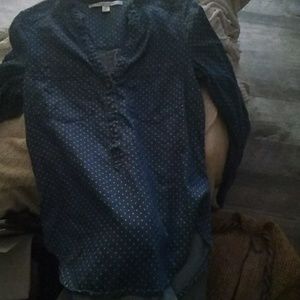 Long sleeve American pride lady blouse